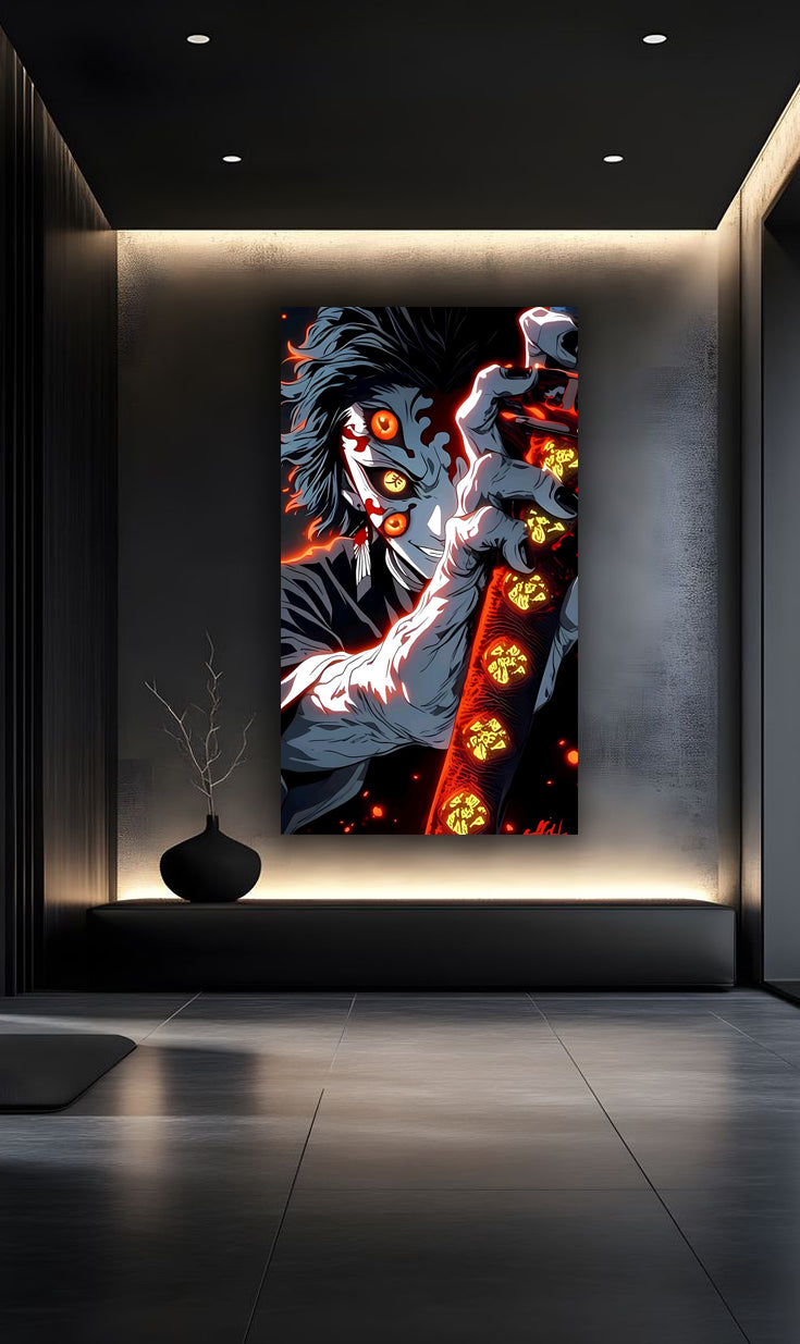 Muichiro: Demon Awakened – HD Metal Poster(15)