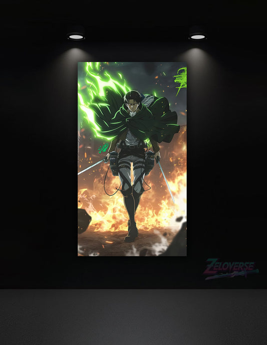 Ichigo Kurosaki – Hollow Within - HD Metal Poster(8)