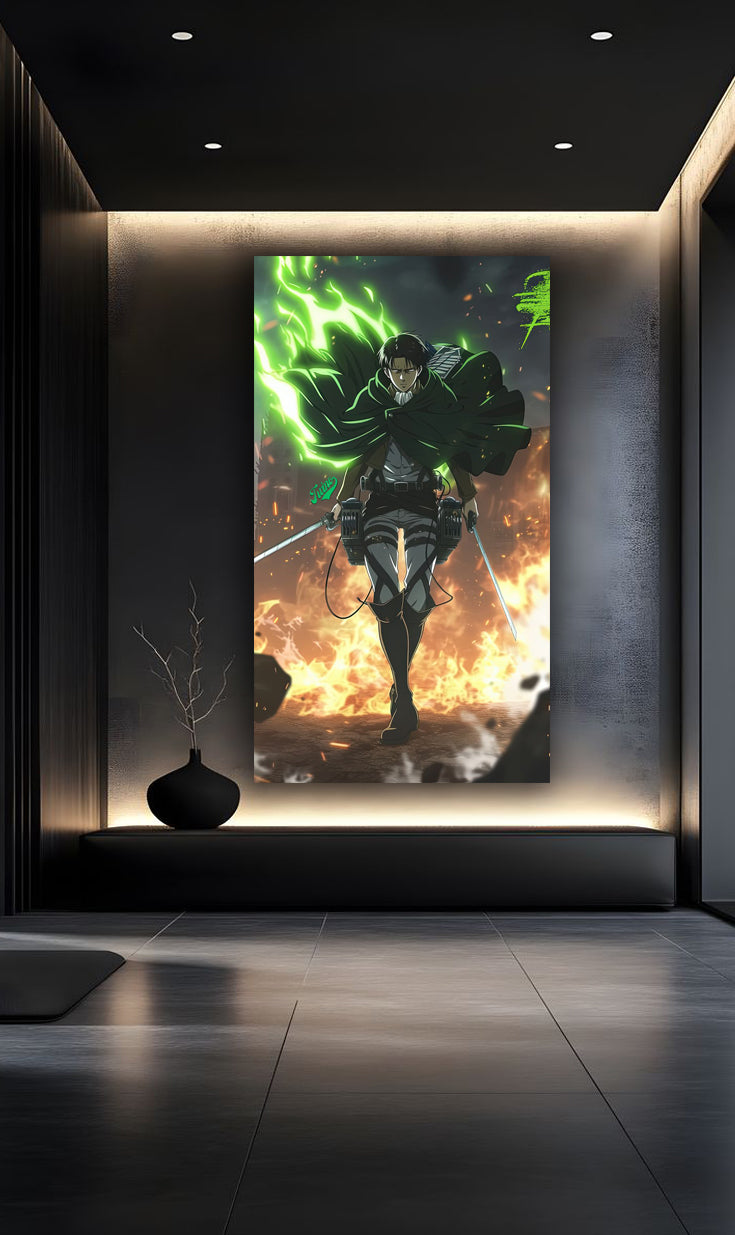 Ichigo Kurosaki – Hollow Within - HD Metal Poster(8)