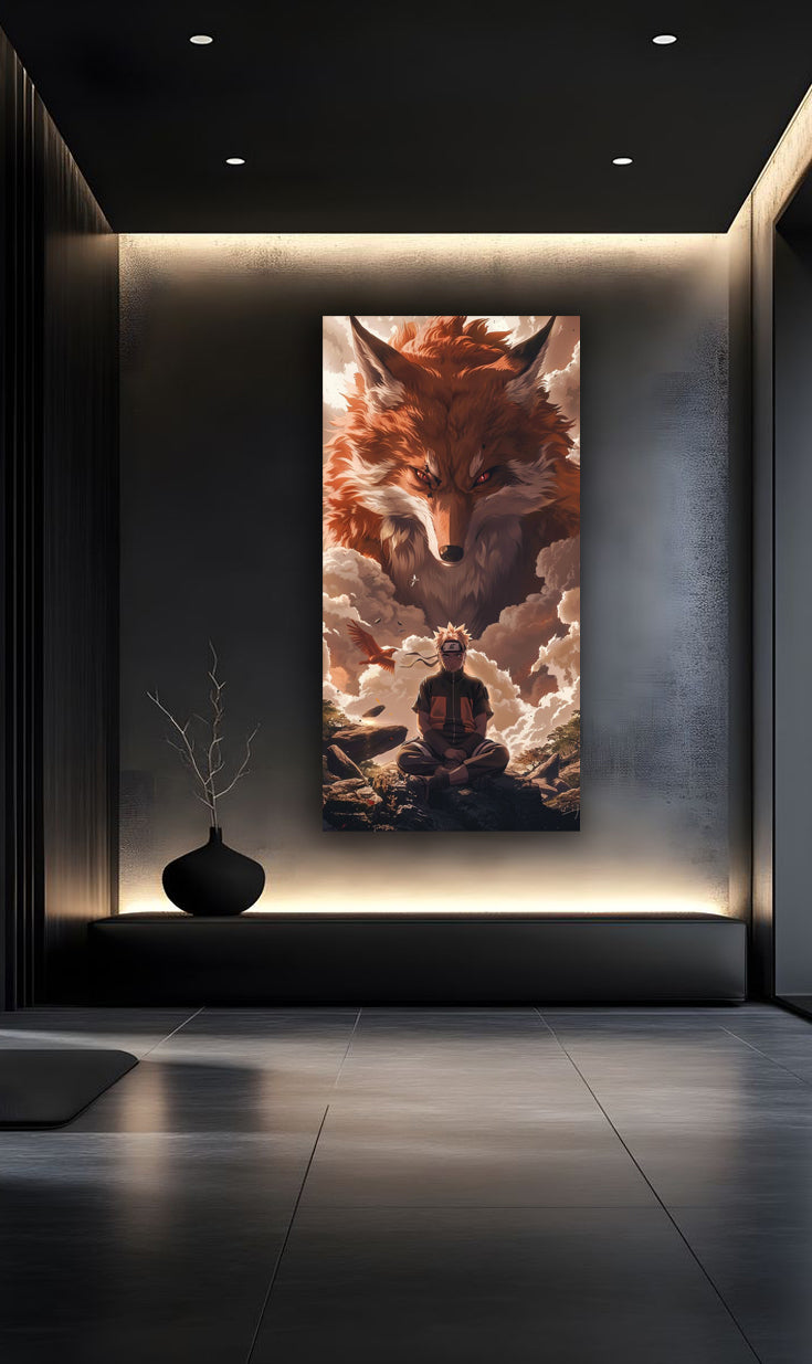 Naruto: Spirit of the Nine – HD Metal Poster(113)