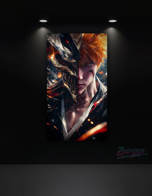 Ichigo Kurosaki: Hollow Within – HD Metal Poster(24)