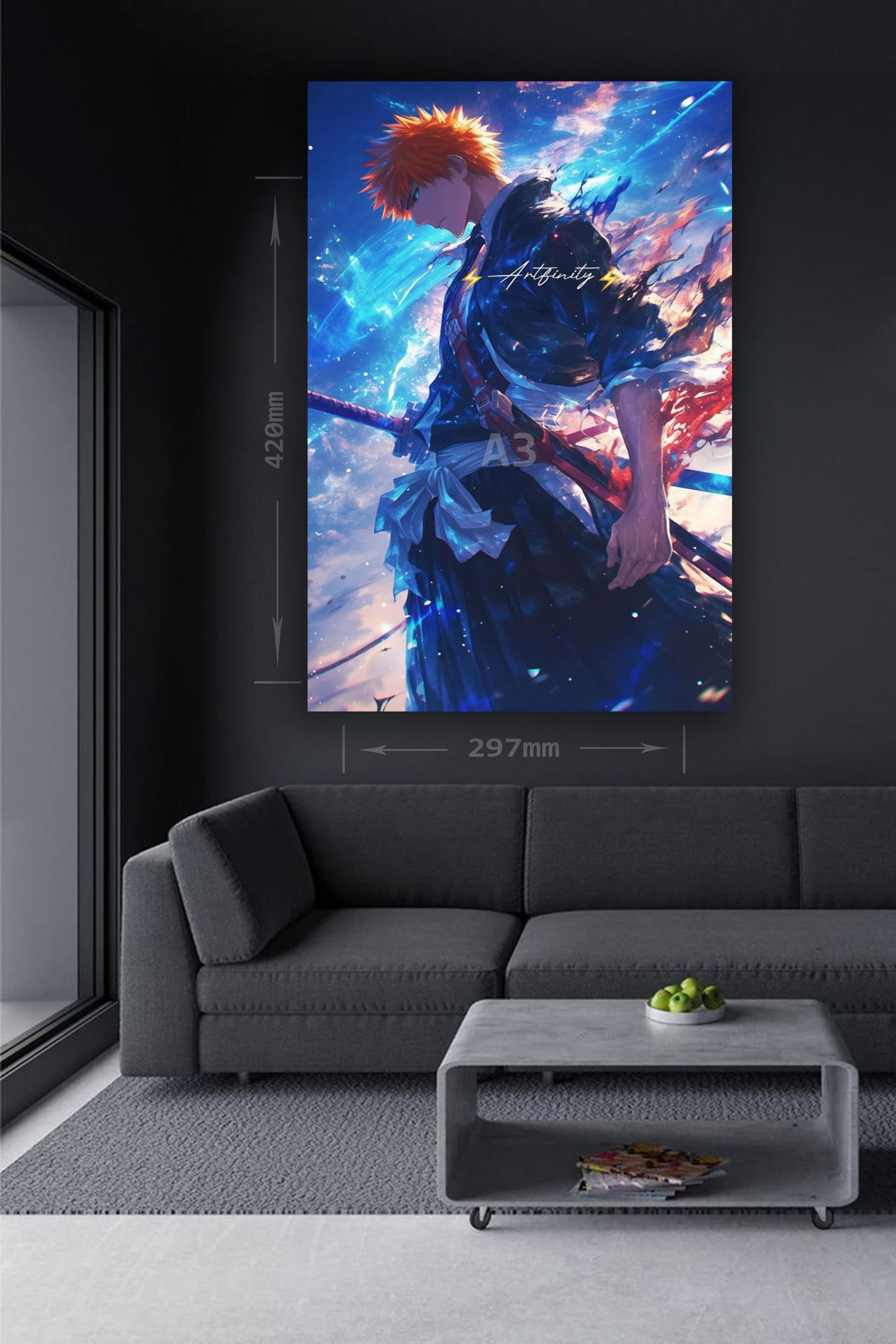 Ichigo: The Last Stand” – Anime Metal Poster(37)
