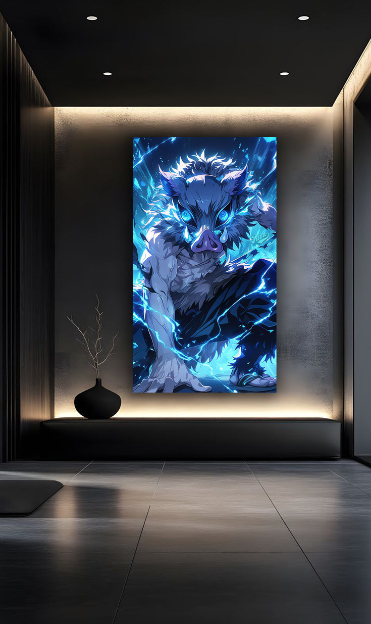 Inosuke: Wild Voltage – Premium Metal Poster(24)
