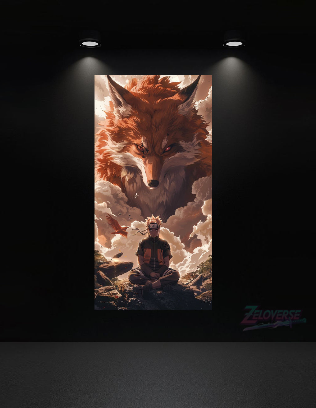 Naruto: Spirit of the Nine – HD Metal Poster(113)