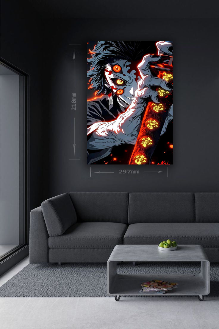 Muichiro: Demon Awakened – HD Metal Poster(15)
