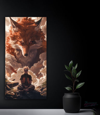 Naruto: Spirit of the Nine – HD Metal Poster(113)