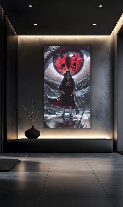 Itachi Uchiha: The Eternal Eye – HD Metal Poster(37)